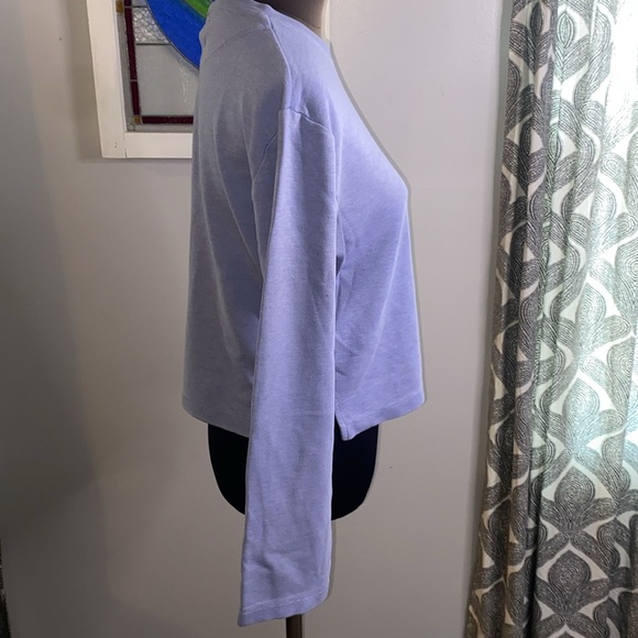 Horny Toad long sleeve cropped crew neck top - Picture 6 of 7